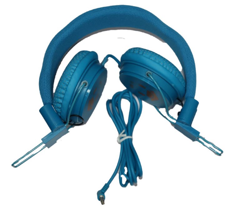 DKT Eduline BL Hoofdtelefoon blauw opvouwbaar met zachte oorschelpen DKT-KT898BL -10