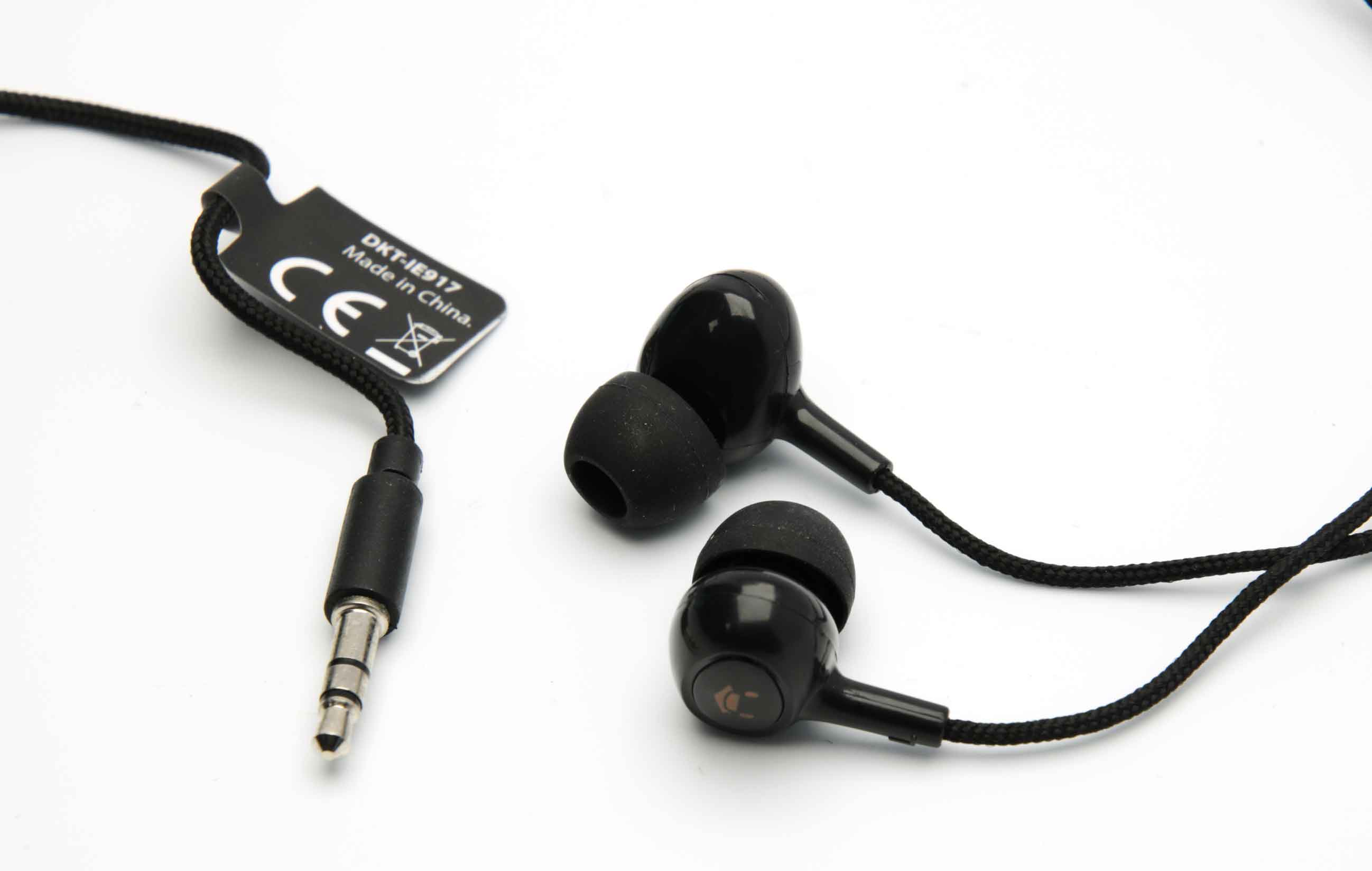 DKT-Eduline DKT In-Ear hoofdtelefoon met handig duurzaam opbergetui-DKT-IE917-7W
